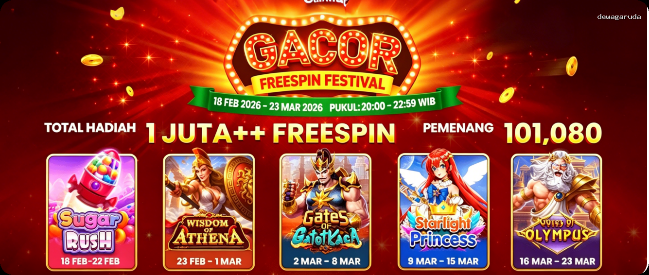 Login dewagaruda Sekarang Bonus Melimpah
